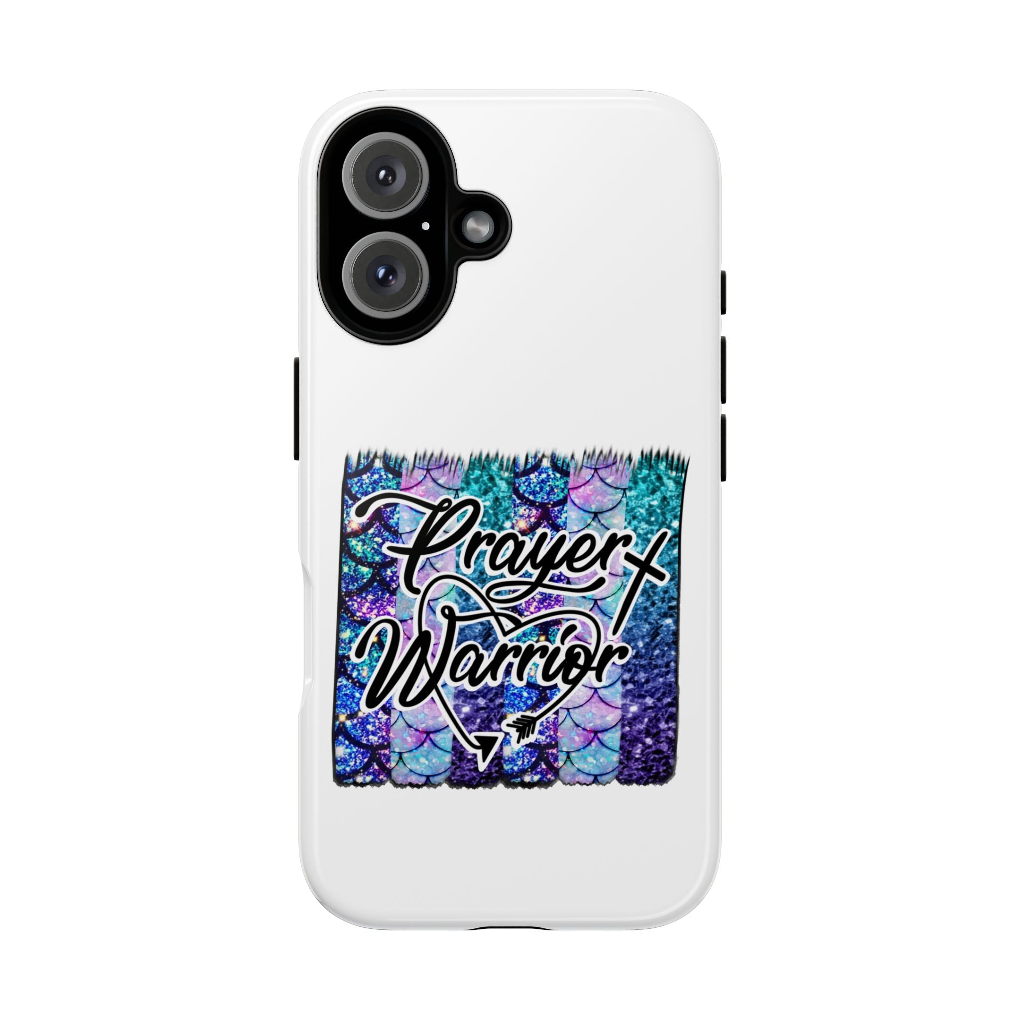 Prayer Warrior Phone Case — Faith-Inspired Tough Protective Cover