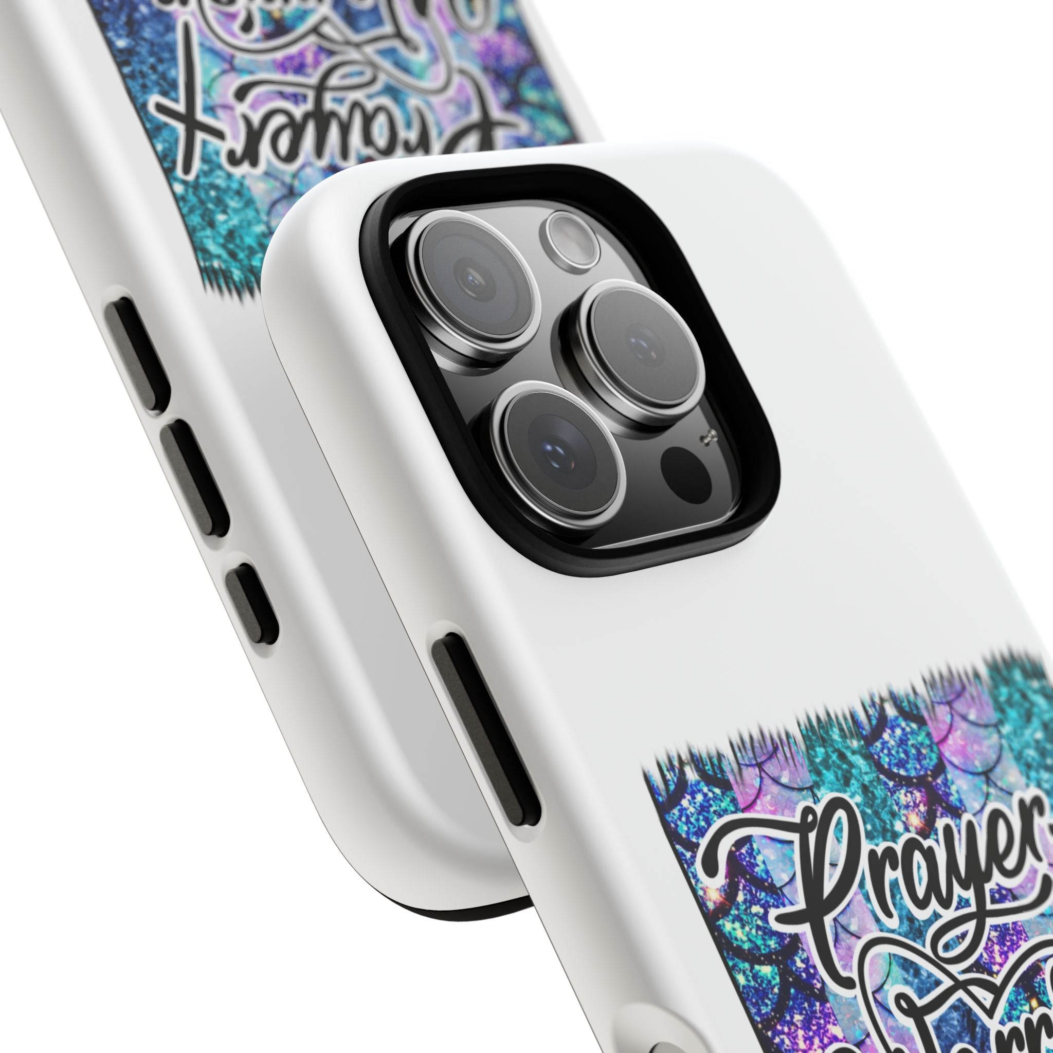 Prayer Warrior Phone Case — Faith-Inspired Tough Protective Cover