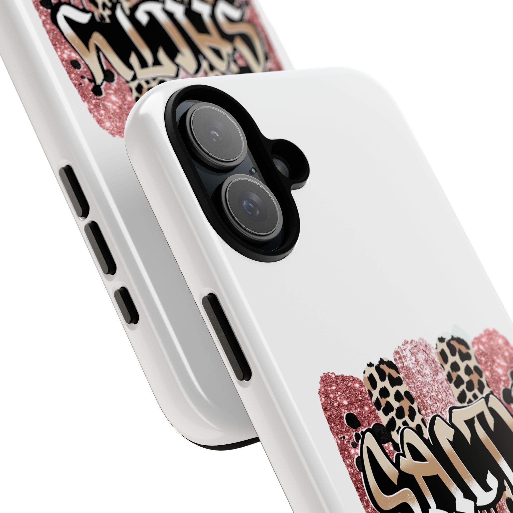 Salty Matthew 5:13 Scripture Leopard Pink Glitter Tough Case — Matthew 5:13 Scripture Phone Cover