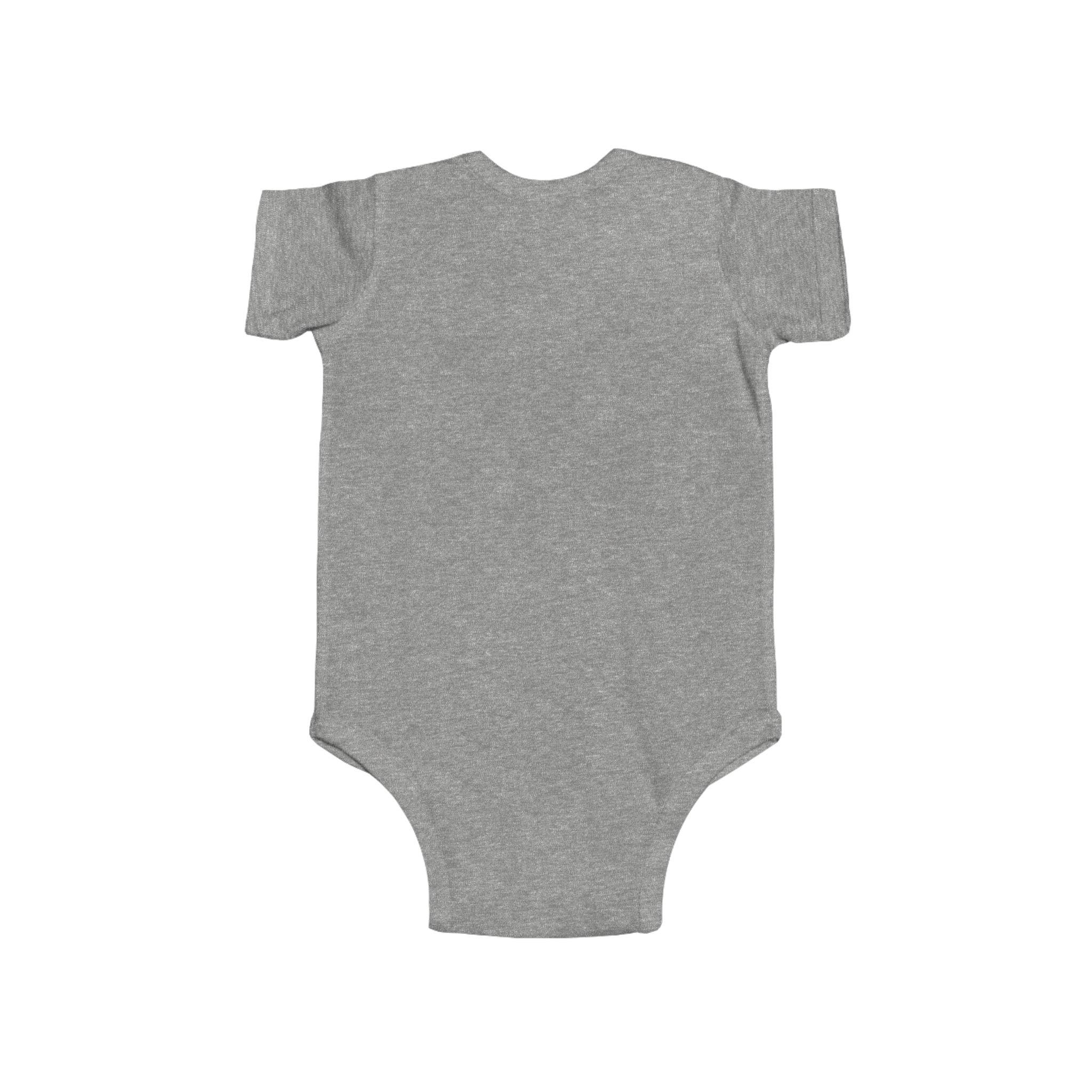 Infant Bodysuit with Cross Calligraphy John 3:16 — Christian Baby Onesie, Religious Gift