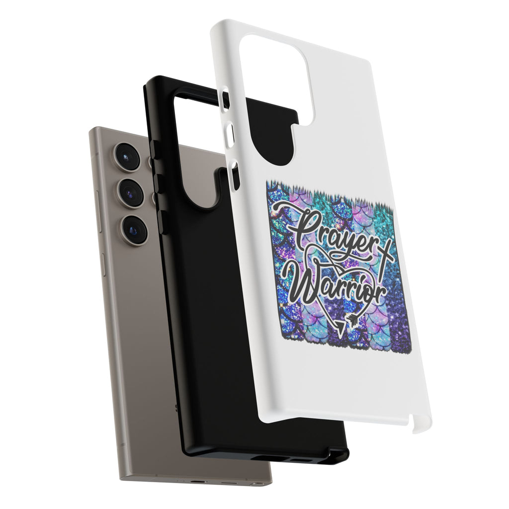 Prayer Warrior Phone Case — Faith-Inspired Tough Protective Cover