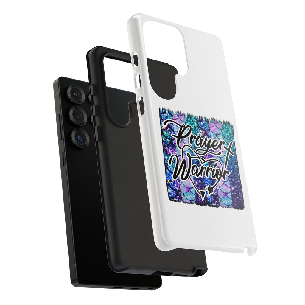 Prayer Warrior Phone Case — Faith-Inspired Tough Protective Cover