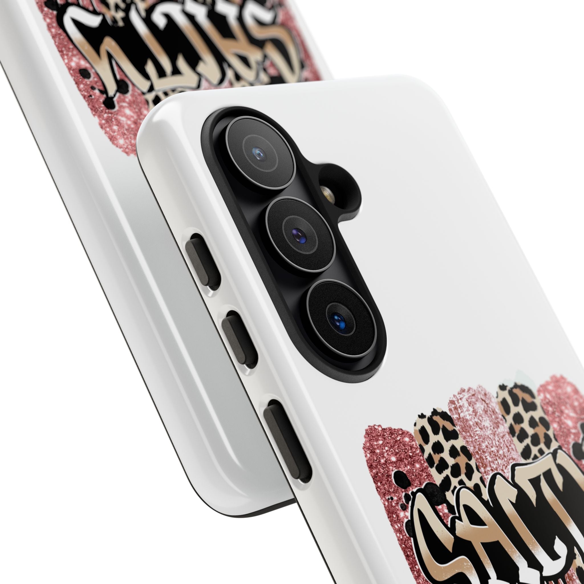 Salty Matthew 5:13 Scripture Leopard Pink Glitter Tough Case — Matthew 5:13 Scripture Phone Cover