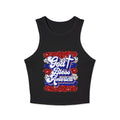 Women's Micro Rib Racer Tank Top