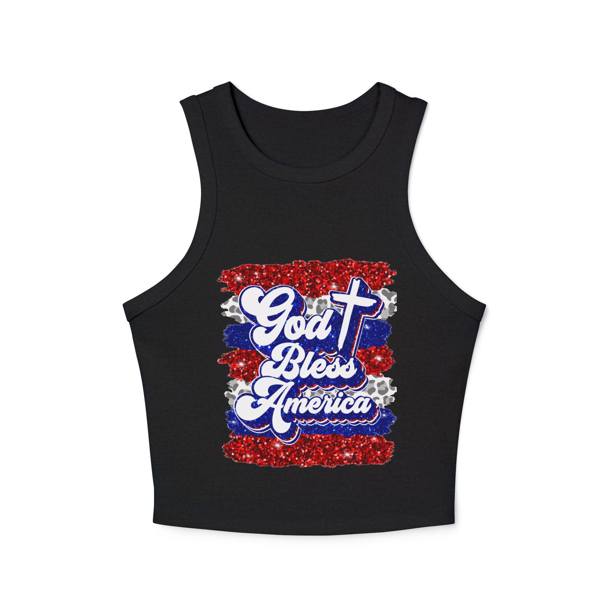 Women's Micro Rib Racer Tank Top