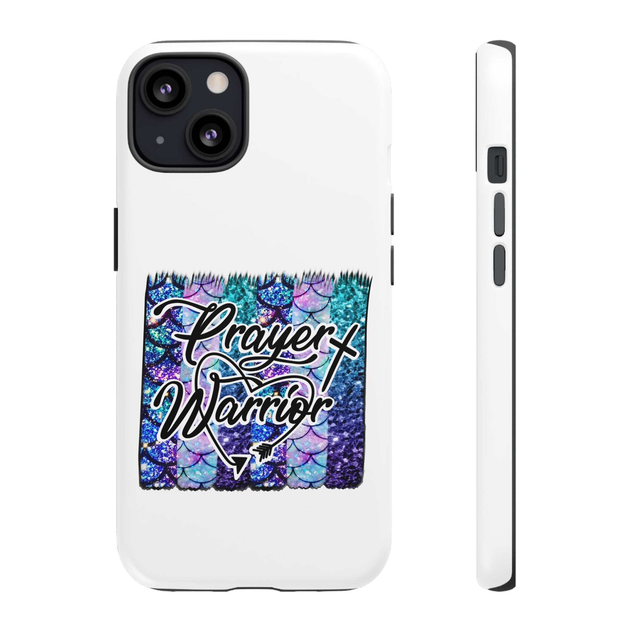 Prayer Warrior Phone Case — Faith-Inspired Tough Protective Cover