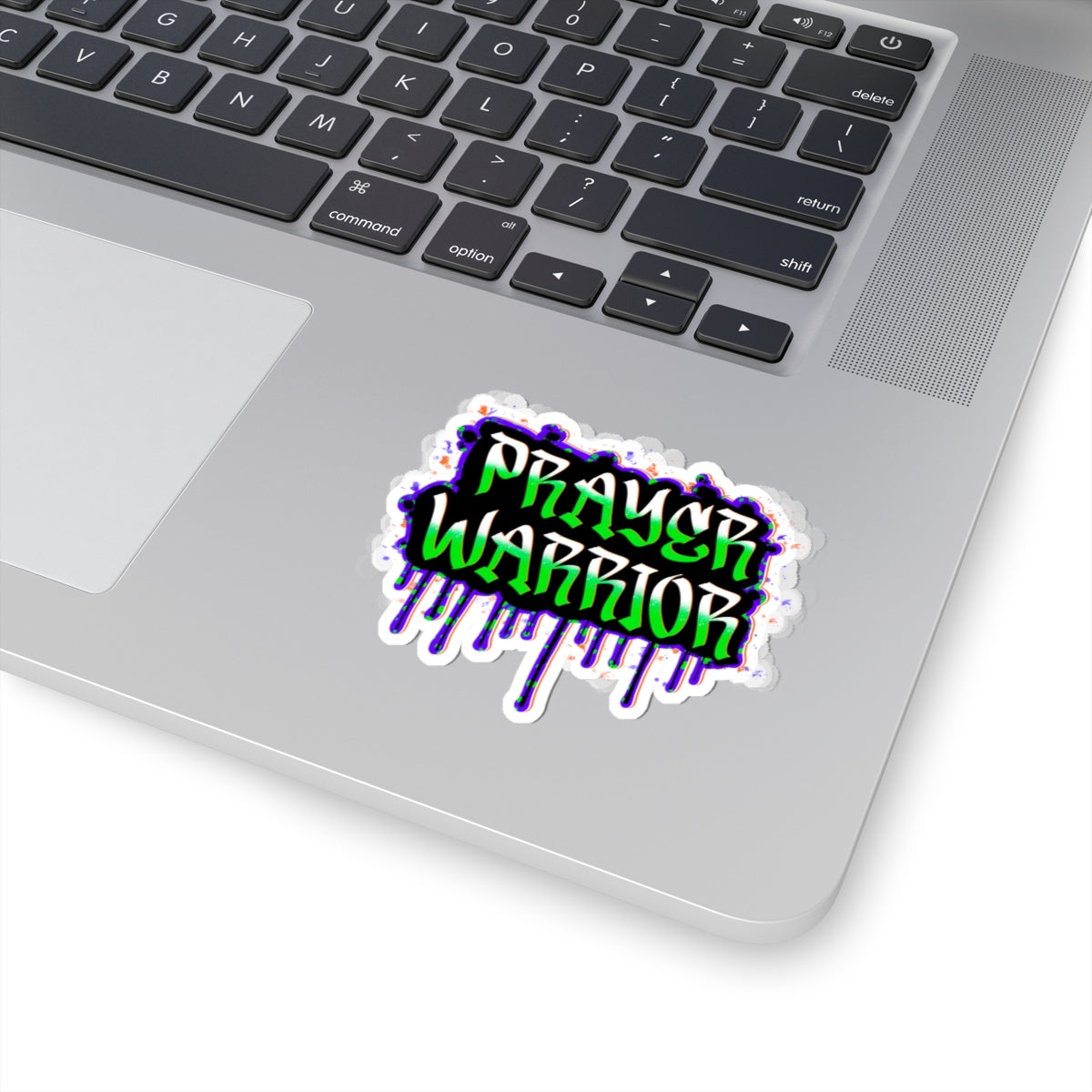 Prayer Warrior Grafitti Art Sticker