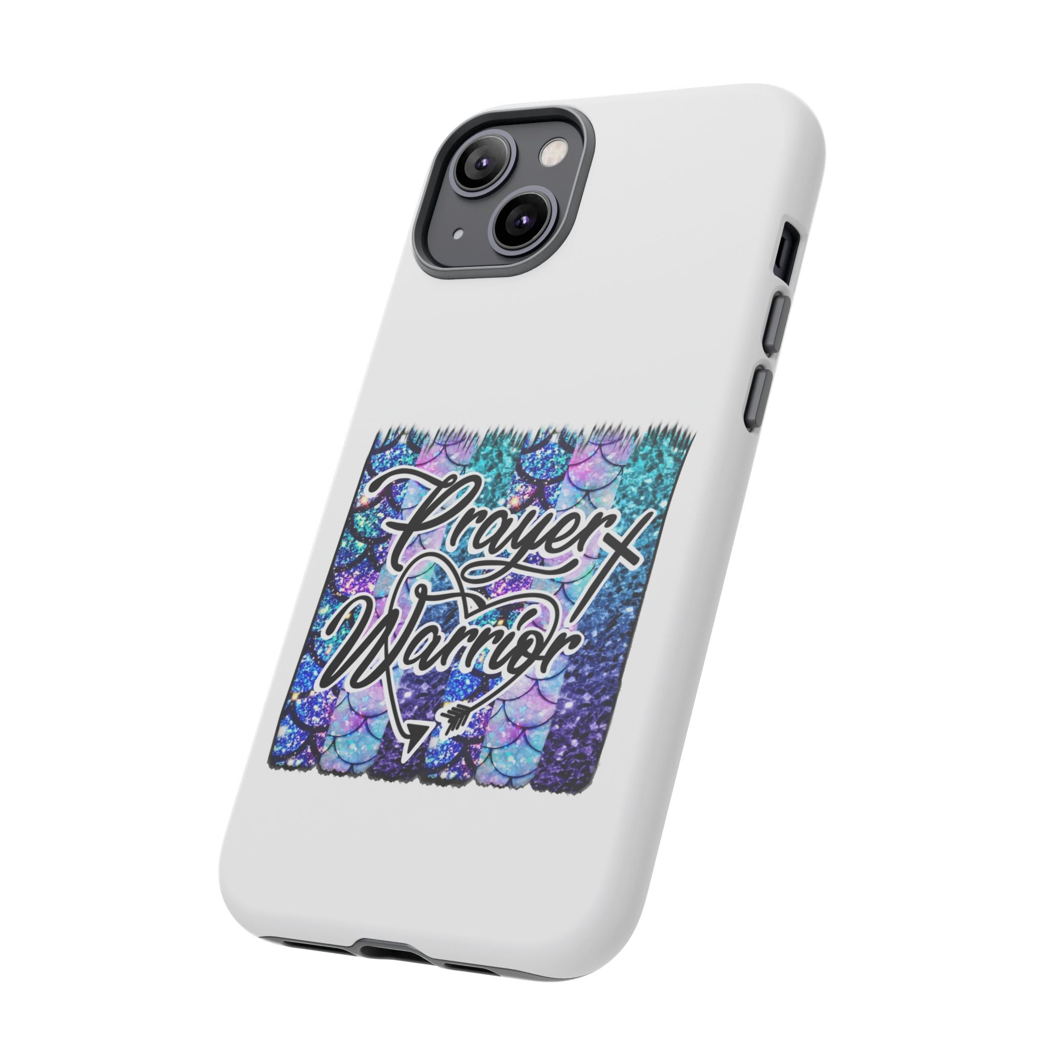 Prayer Warrior Phone Case — Faith-Inspired Tough Protective Cover