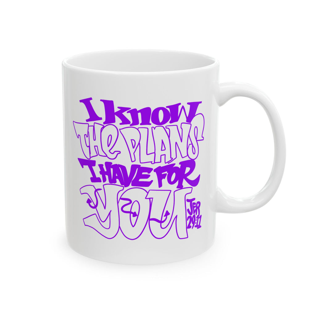 Jeremiah 29:11 Graffiti Ceramic Coffee  Mug — 11oz & 15oz