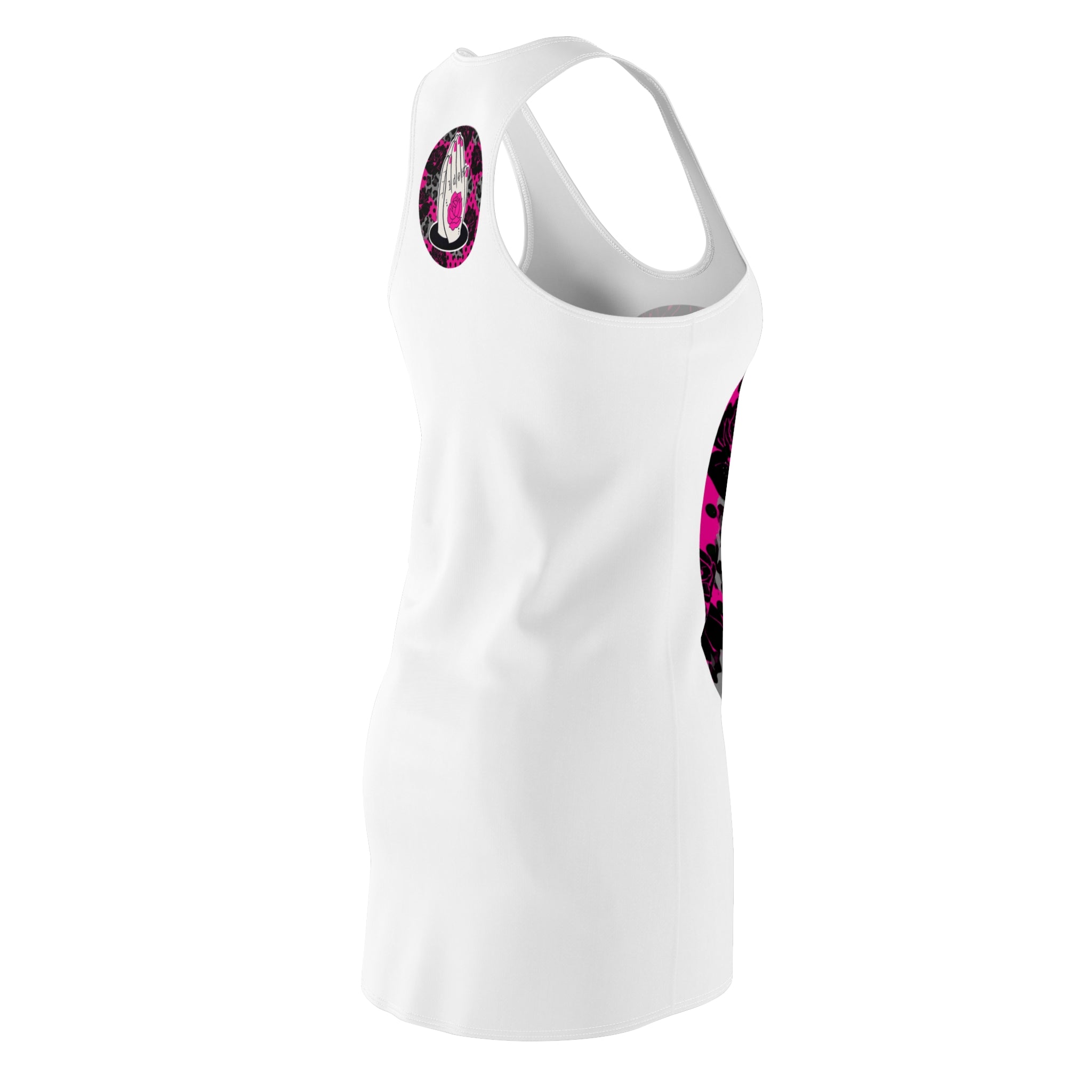 Racerback Dress — Pink Praying Hands "Hope" Graphic