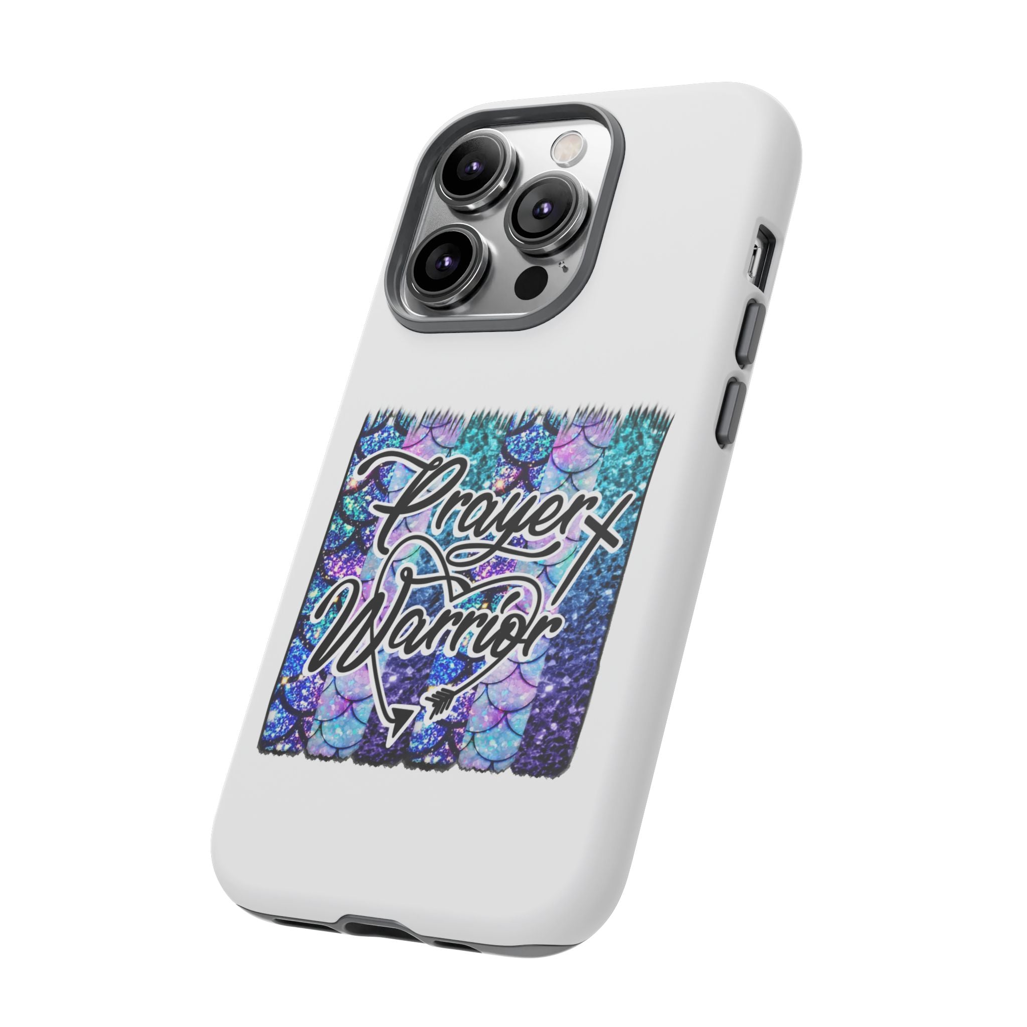 Prayer Warrior Phone Case — Faith-Inspired Tough Protective Cover