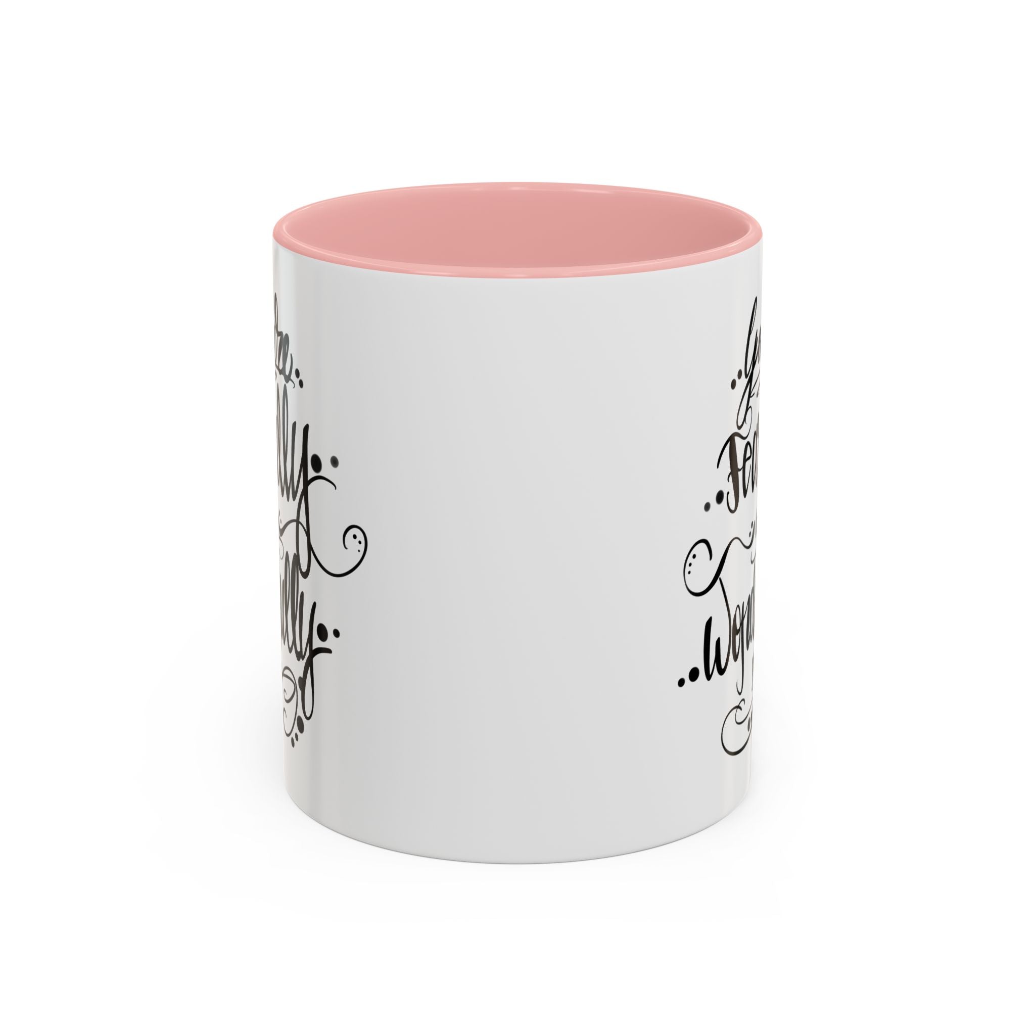Inspirational Coffee Mug — "You Are Fearfully and Wonderfully Made" Accent Mug