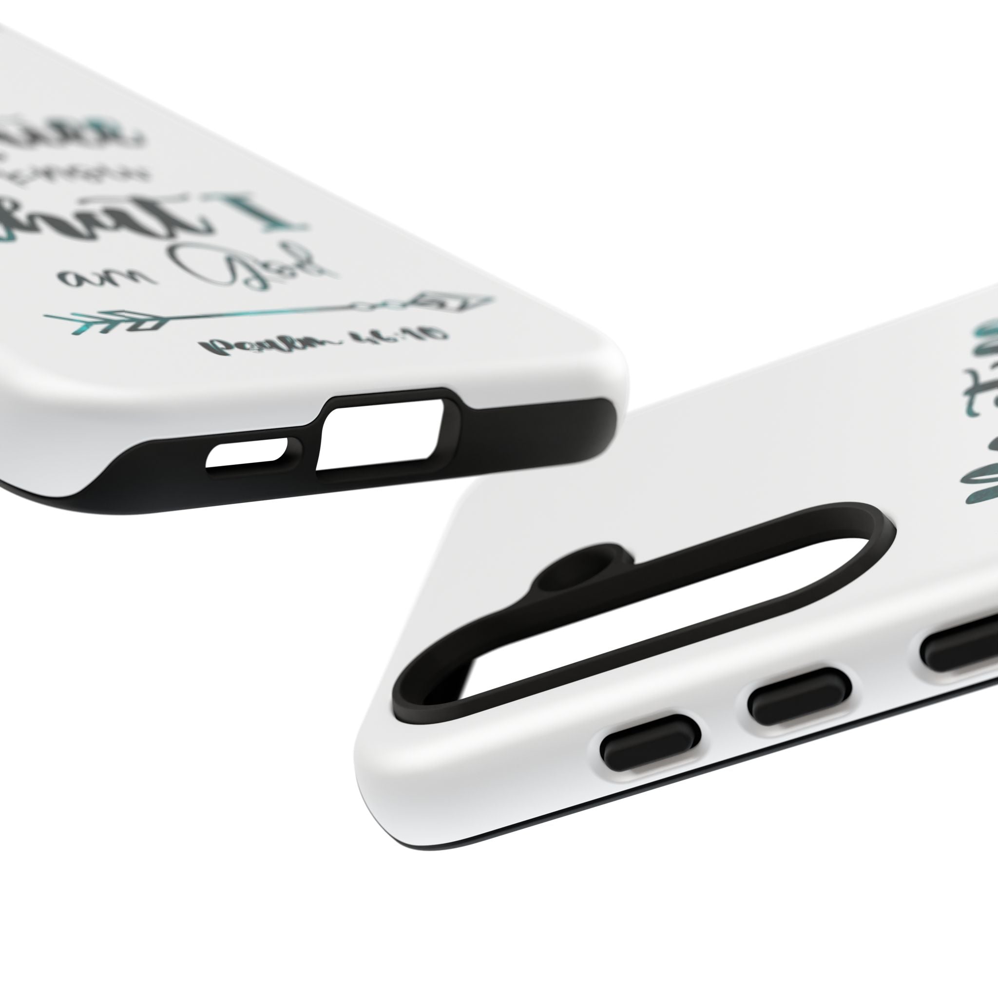 Christian Phone Case - "Be Still & Know That I Am God" Psalm 46:10 Protective Tough Case
