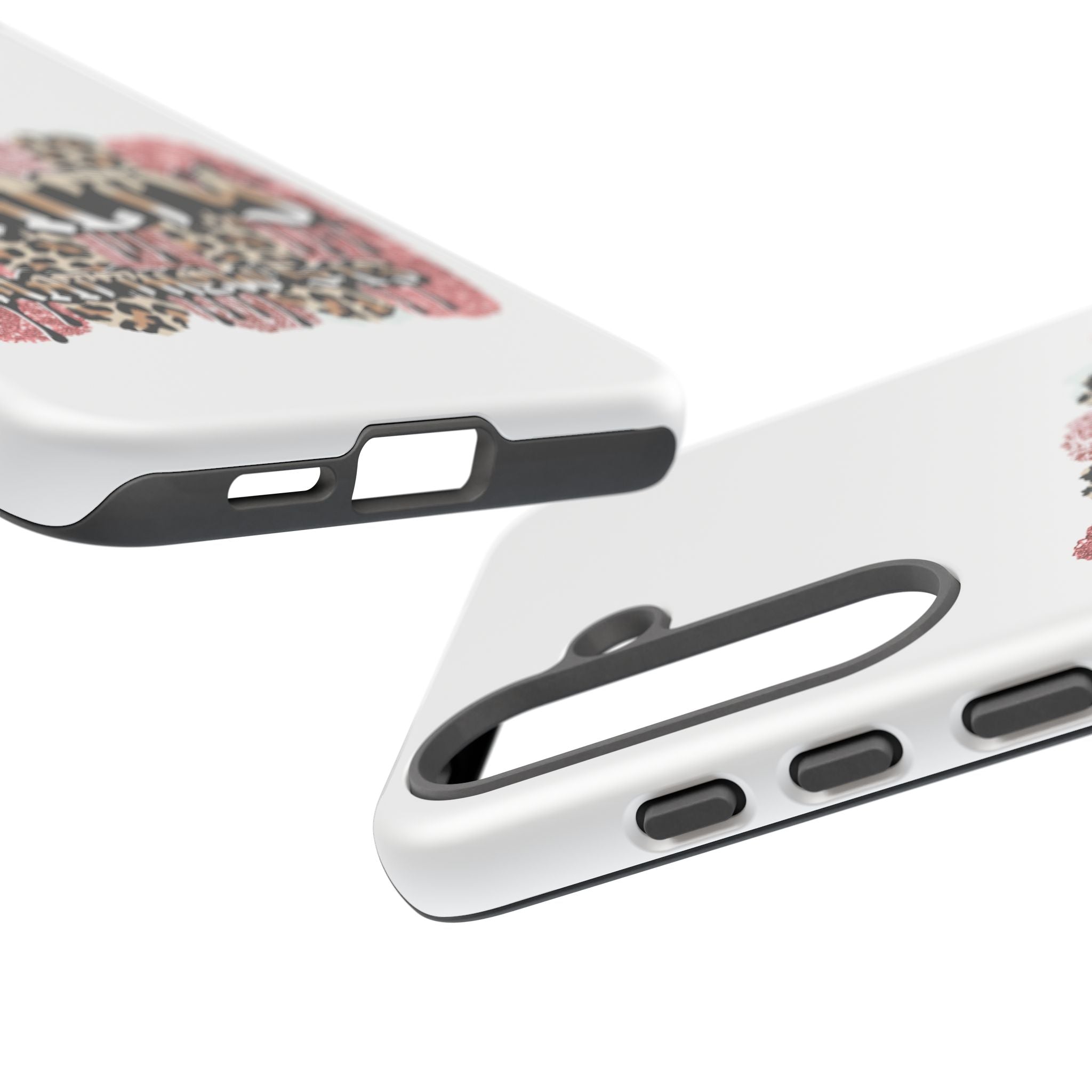 Salty Matthew 5:13 Scripture Leopard Pink Glitter Tough Case — Matthew 5:13 Scripture Phone Cover