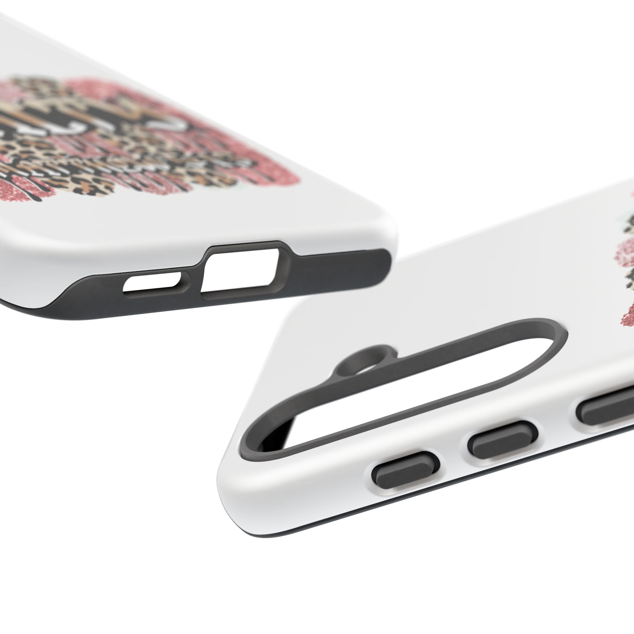 Salty Matthew 5:13 Scripture Leopard Pink Glitter Tough Case — Matthew 5:13 Scripture Phone Cover