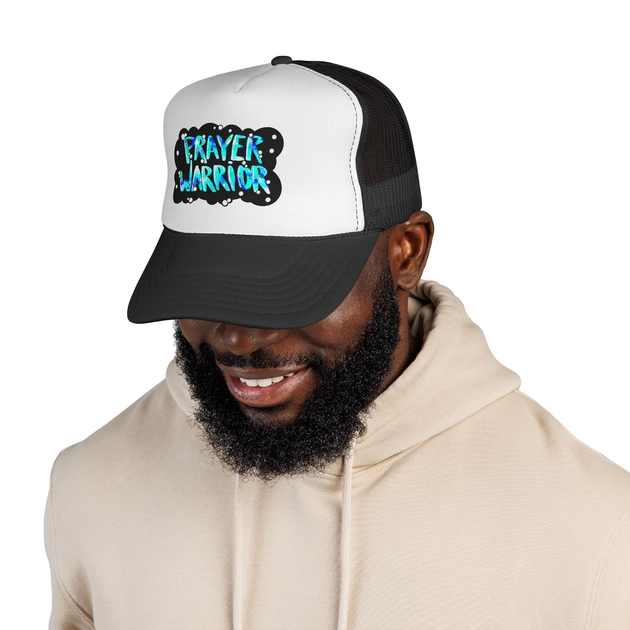 Prayer Warrior Trucker Caps
