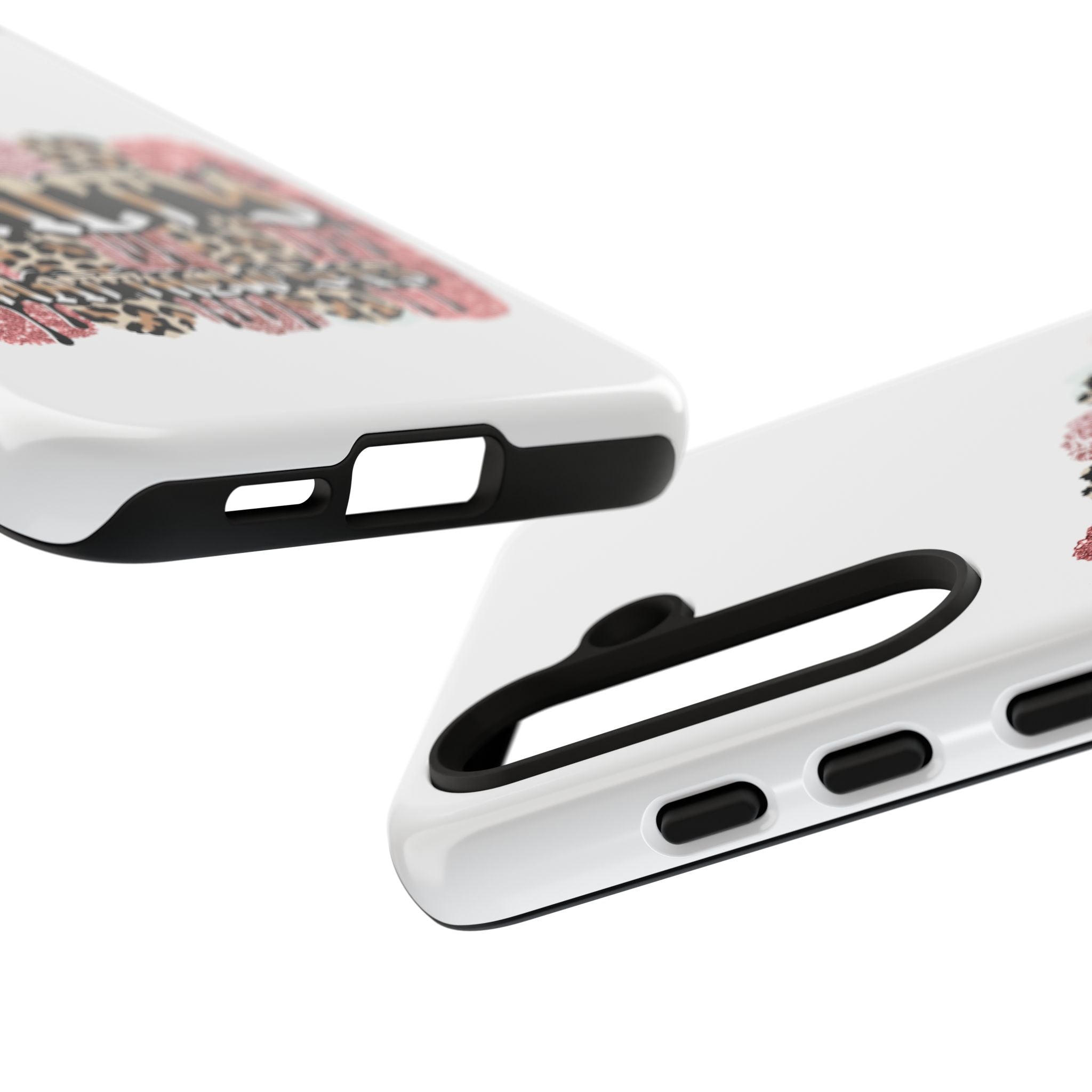 Salty Matthew 5:13 Scripture Leopard Pink Glitter Tough Case — Matthew 5:13 Scripture Phone Cover