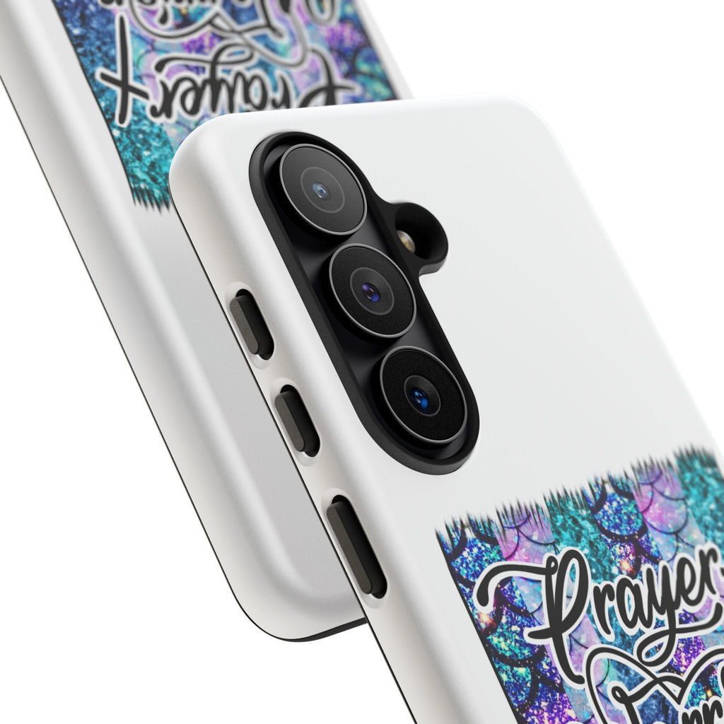 Prayer Warrior Phone Case — Faith-Inspired Tough Protective Cover