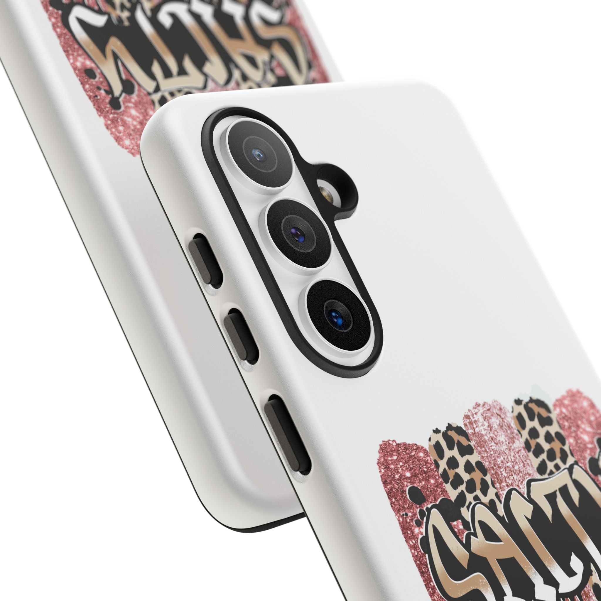 Salty Matthew 5:13 Scripture Leopard Pink Glitter Tough Case — Matthew 5:13 Scripture Phone Cover