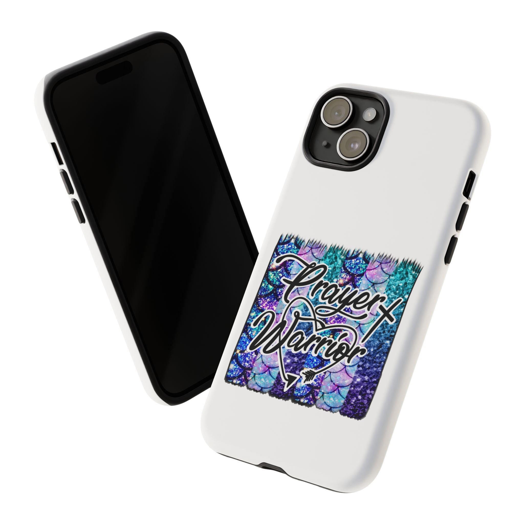 Prayer Warrior Phone Case — Faith-Inspired Tough Protective Cover