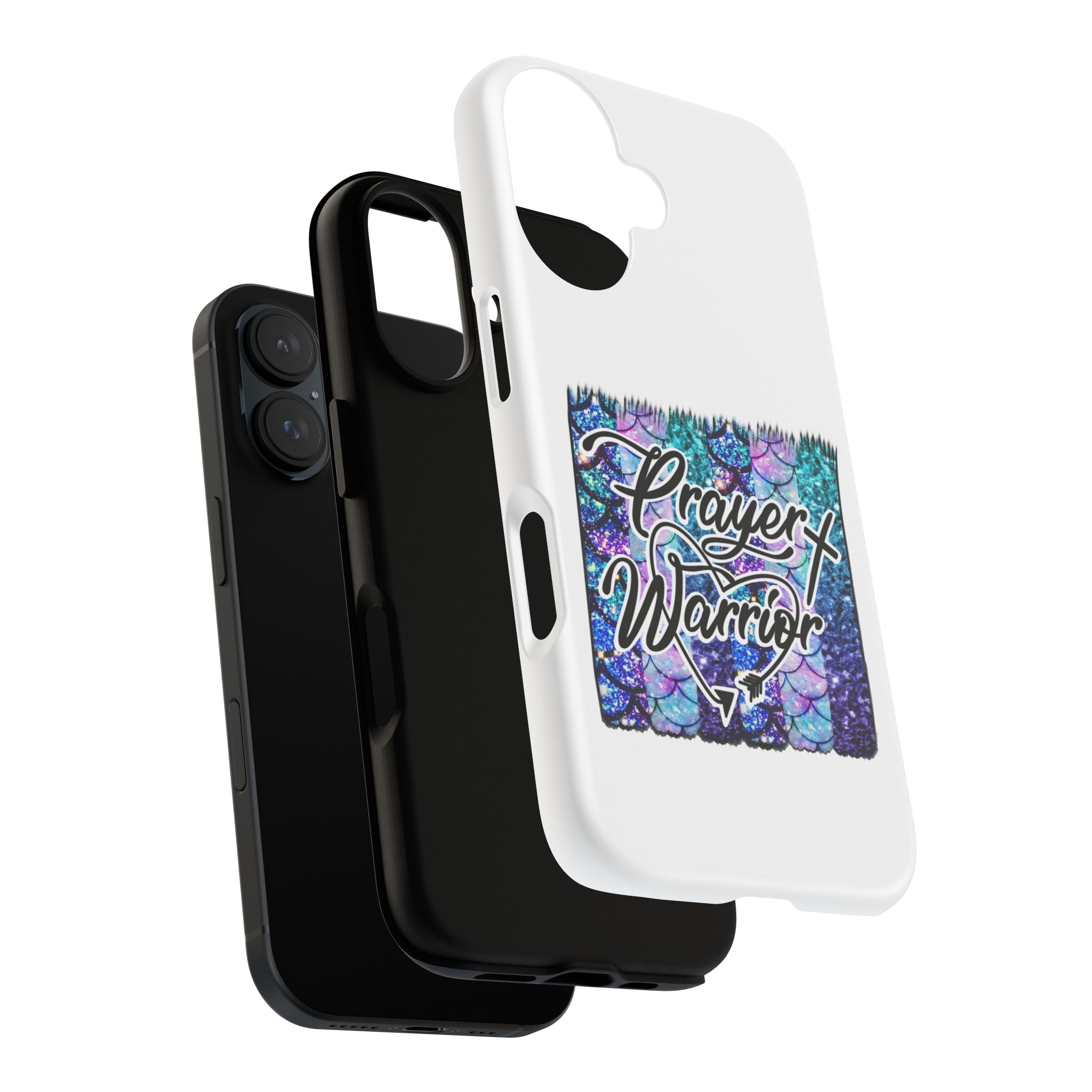 Prayer Warrior Phone Case — Faith-Inspired Tough Protective Cover