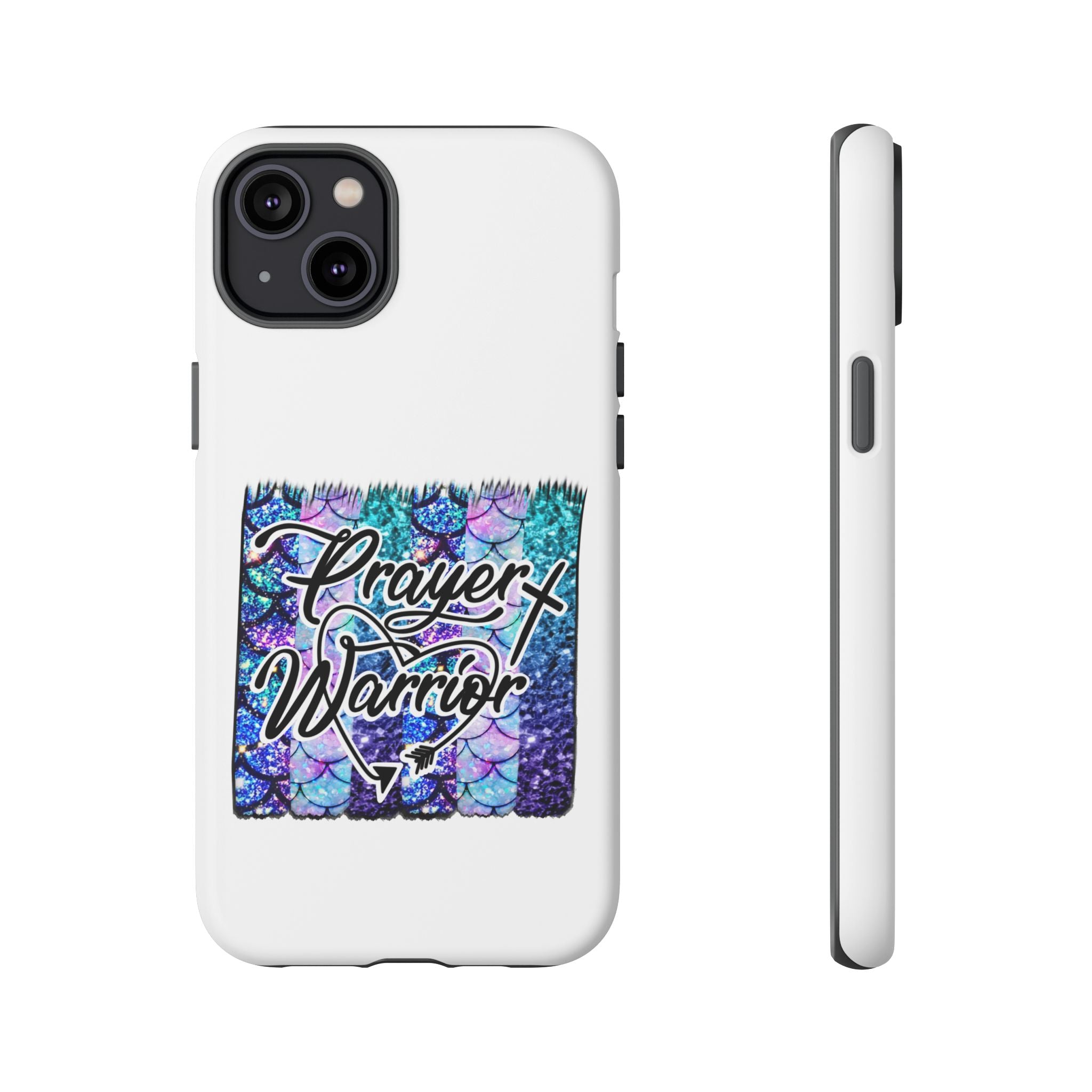 Prayer Warrior Phone Case — Faith-Inspired Tough Protective Cover