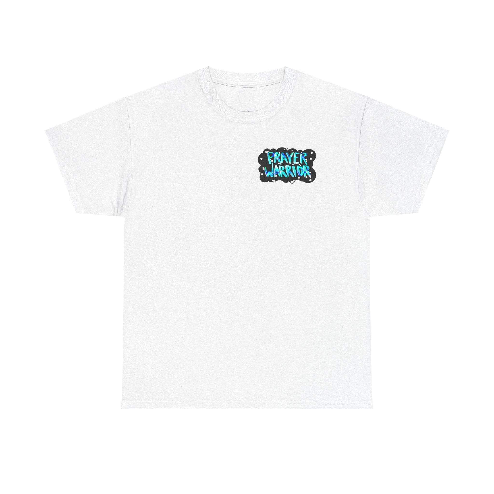 Prayer Warrior T-Shirt — Graphic Faith Tee (Front/Back)