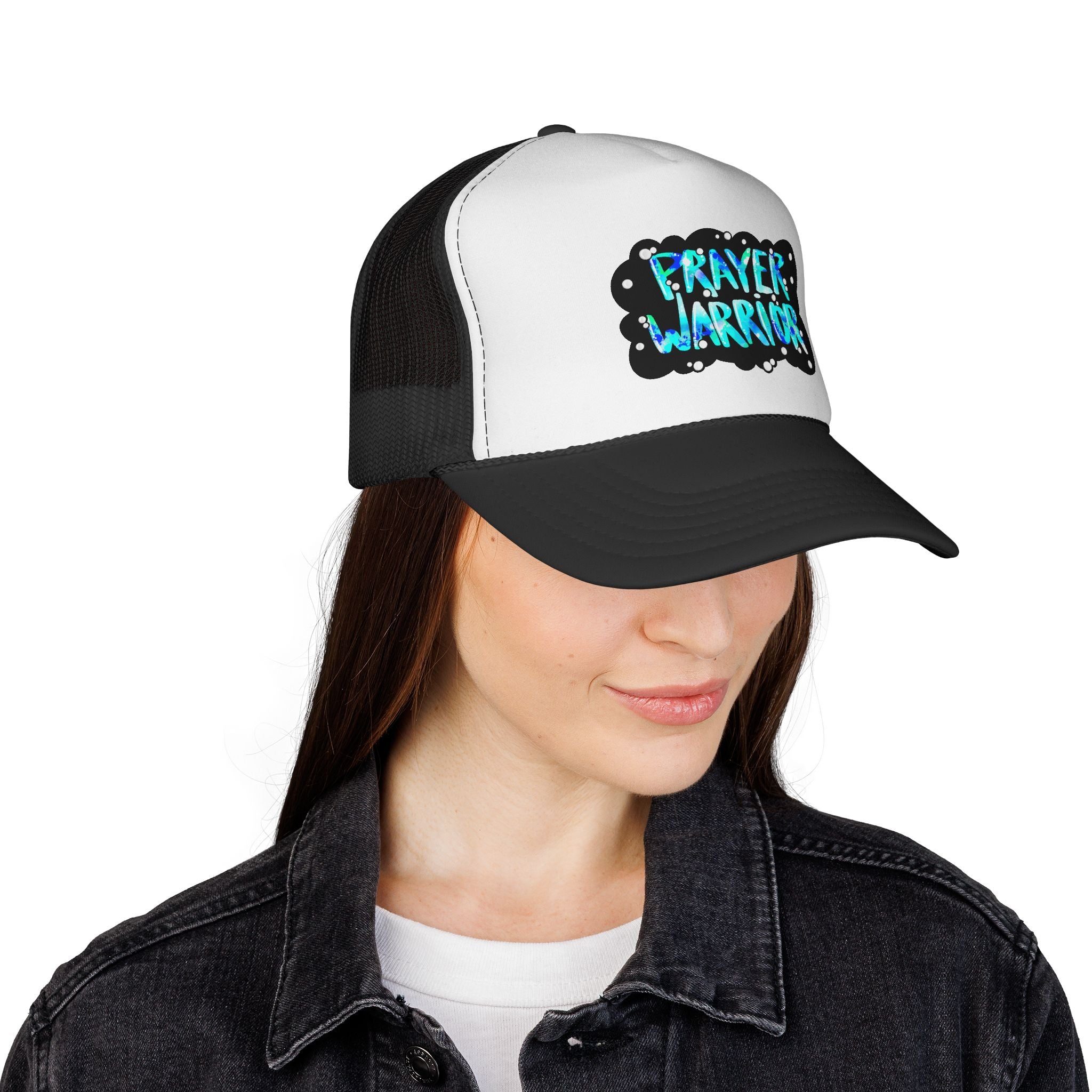 Prayer Warrior Trucker Caps