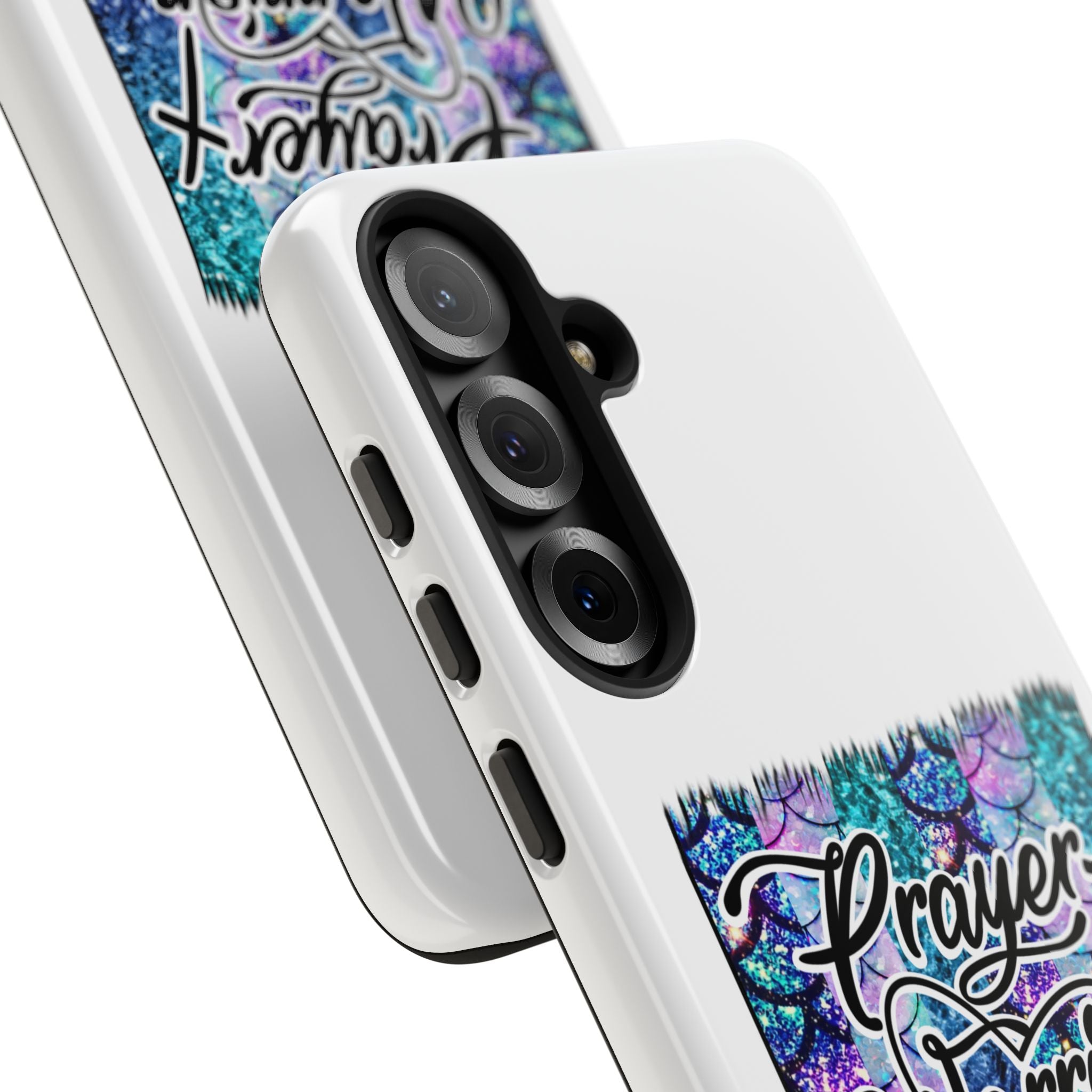Prayer Warrior Phone Case — Faith-Inspired Tough Protective Cover
