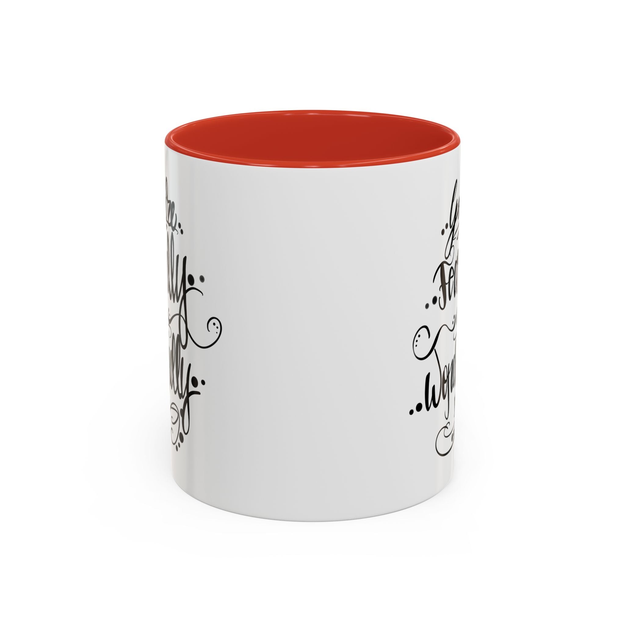Inspirational Coffee Mug — "You Are Fearfully and Wonderfully Made" Accent Mug
