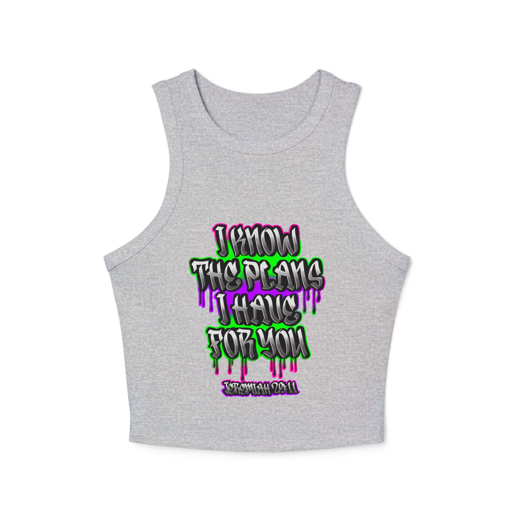 Women's Micro Rib Racer Tank Top