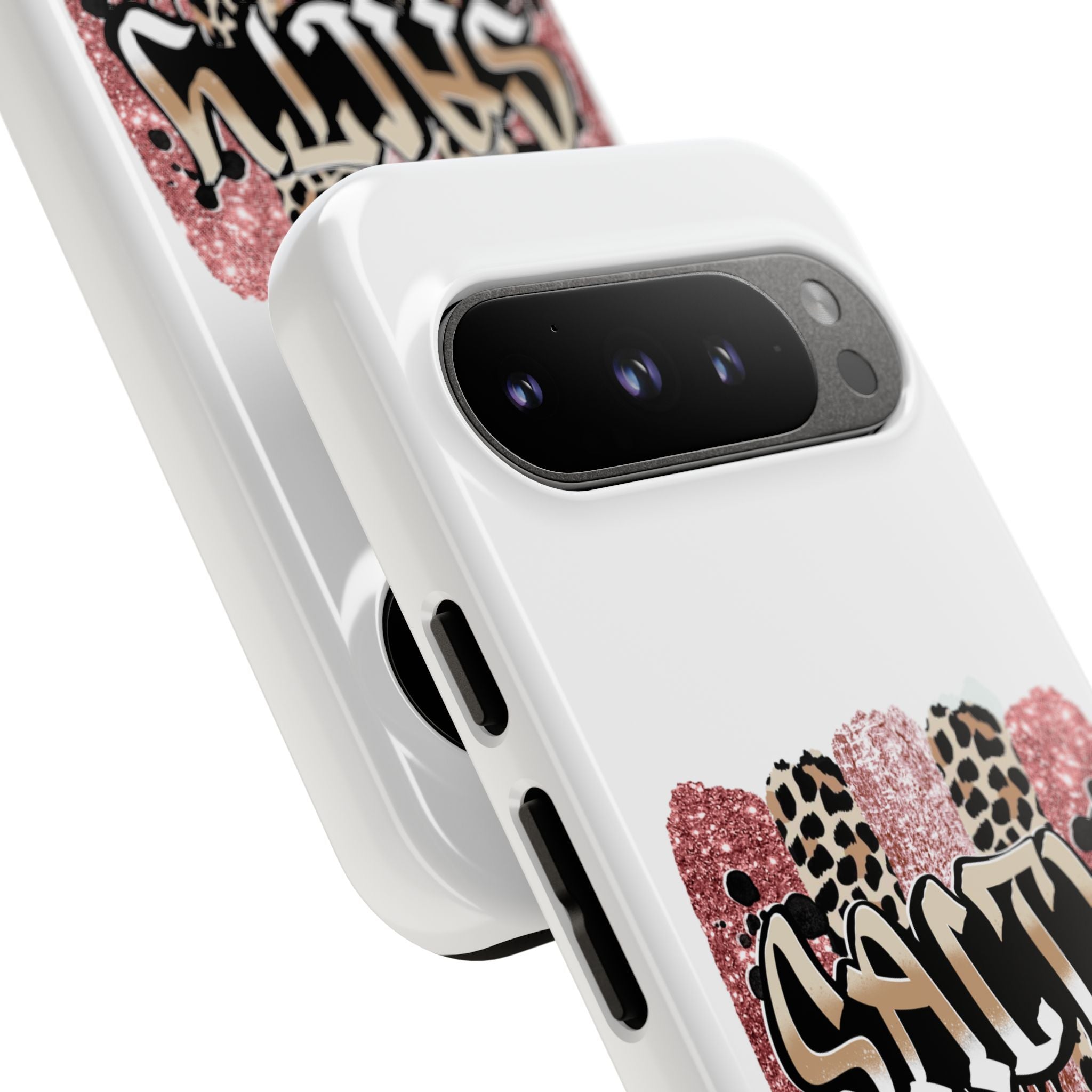 Salty Matthew 5:13 Scripture Leopard Pink Glitter Tough Case — Matthew 5:13 Scripture Phone Cover