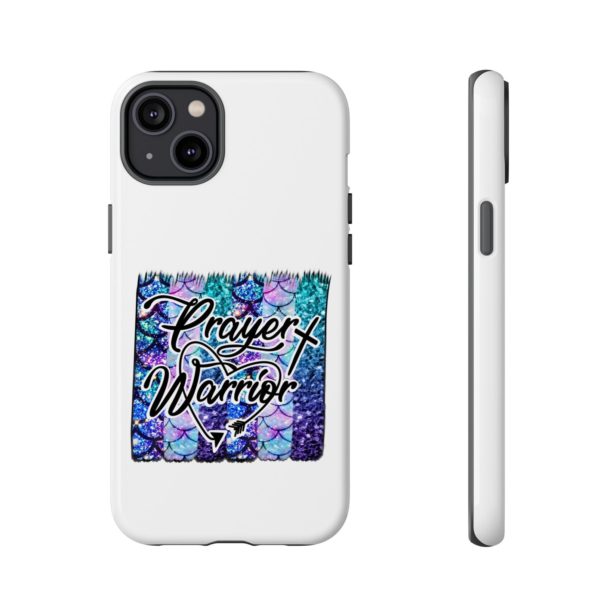 Prayer Warrior Phone Case — Faith-Inspired Tough Protective Cover