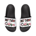 Not today Satan Christian Women's Removable-Strap Sandals