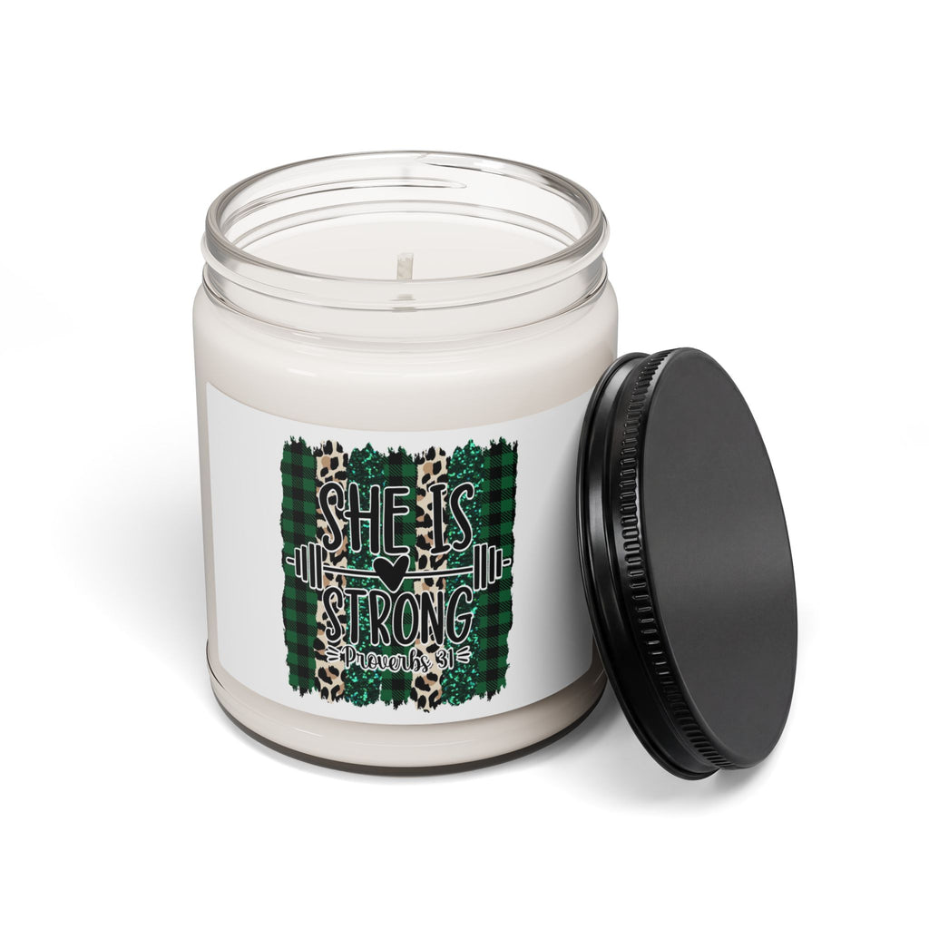 She is Strong Proverbs 31 Woman Scented Soy Candle, 9oz