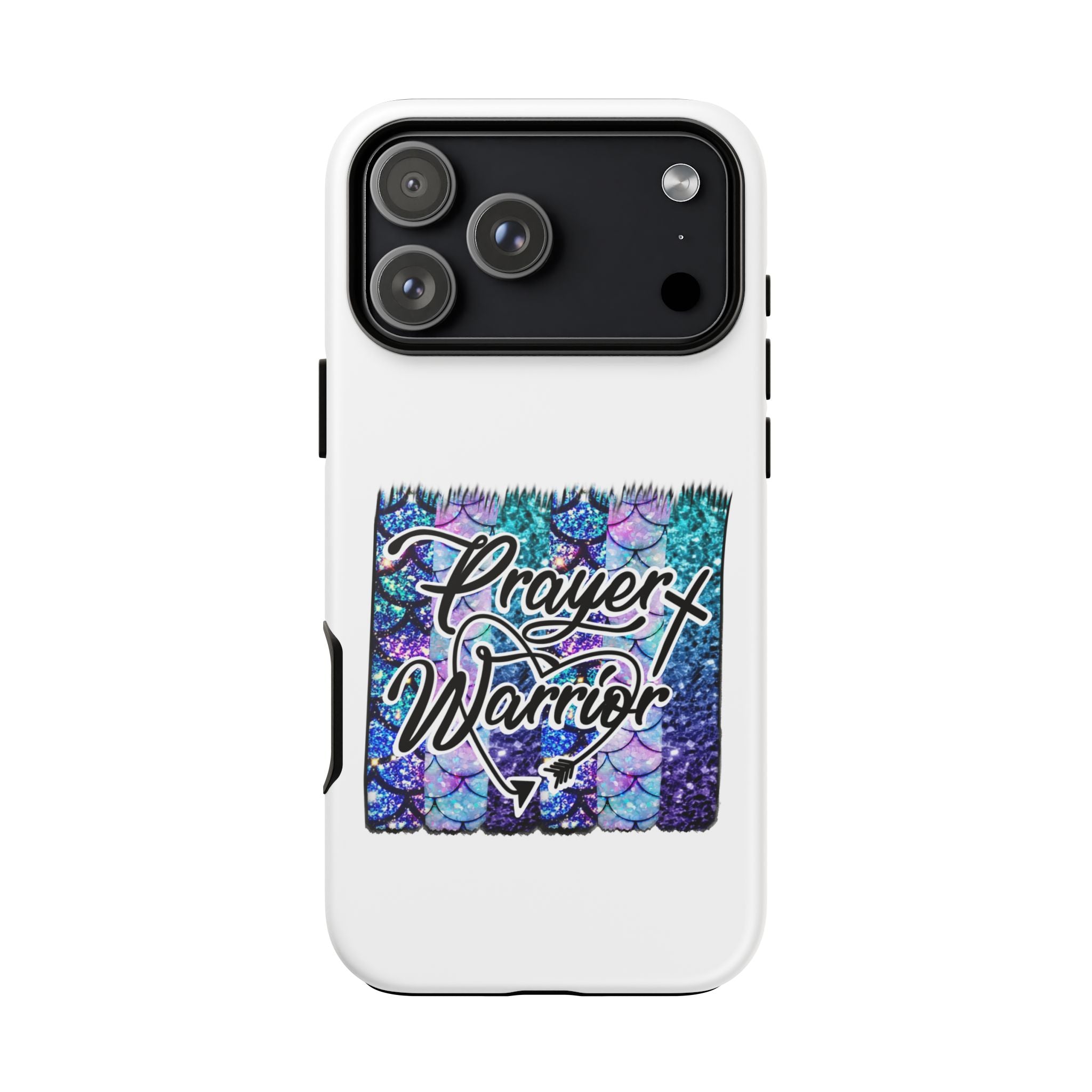 Prayer Warrior Phone Case — Faith-Inspired Tough Protective Cover