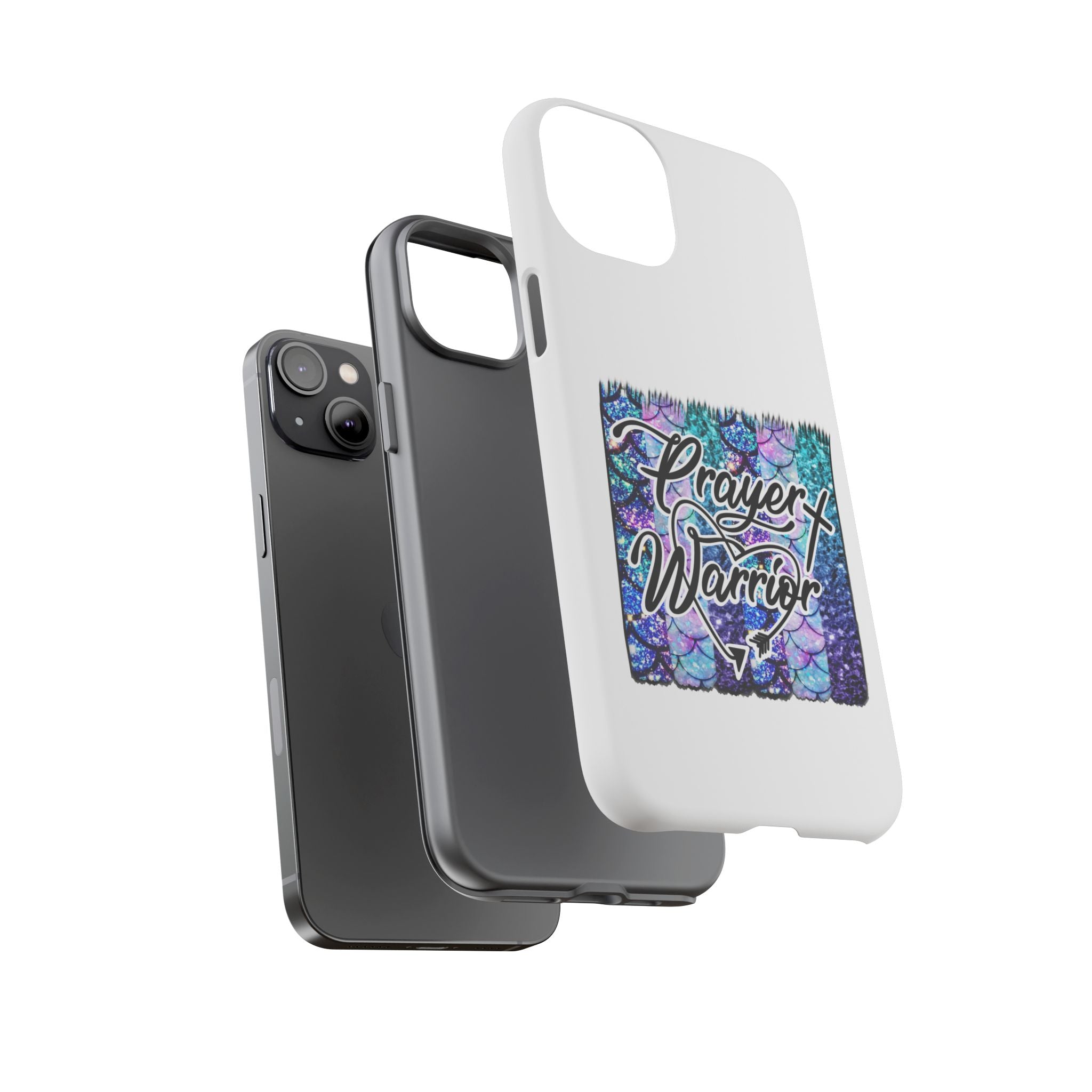 Prayer Warrior Phone Case — Faith-Inspired Tough Protective Cover
