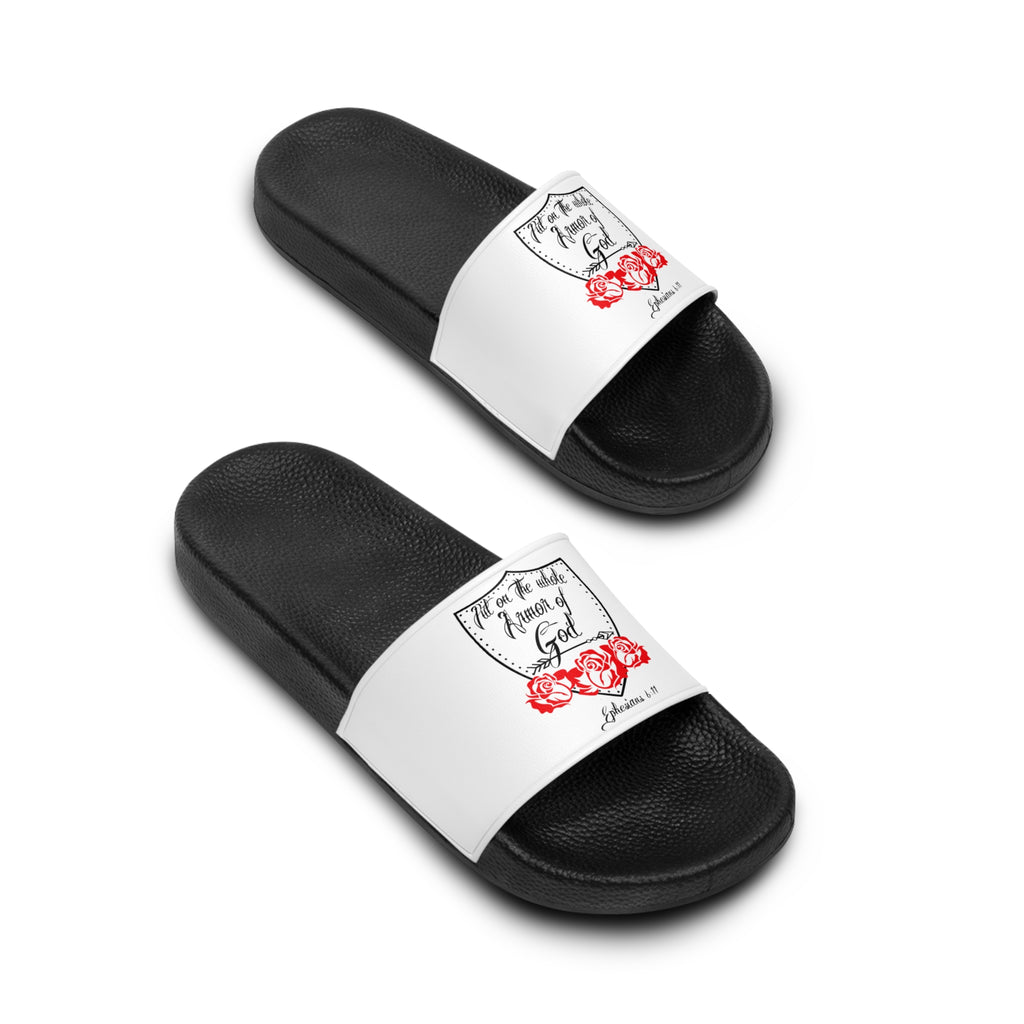 Slide Sandals — Ephesians 6 Armor of God Christian Men's Slides