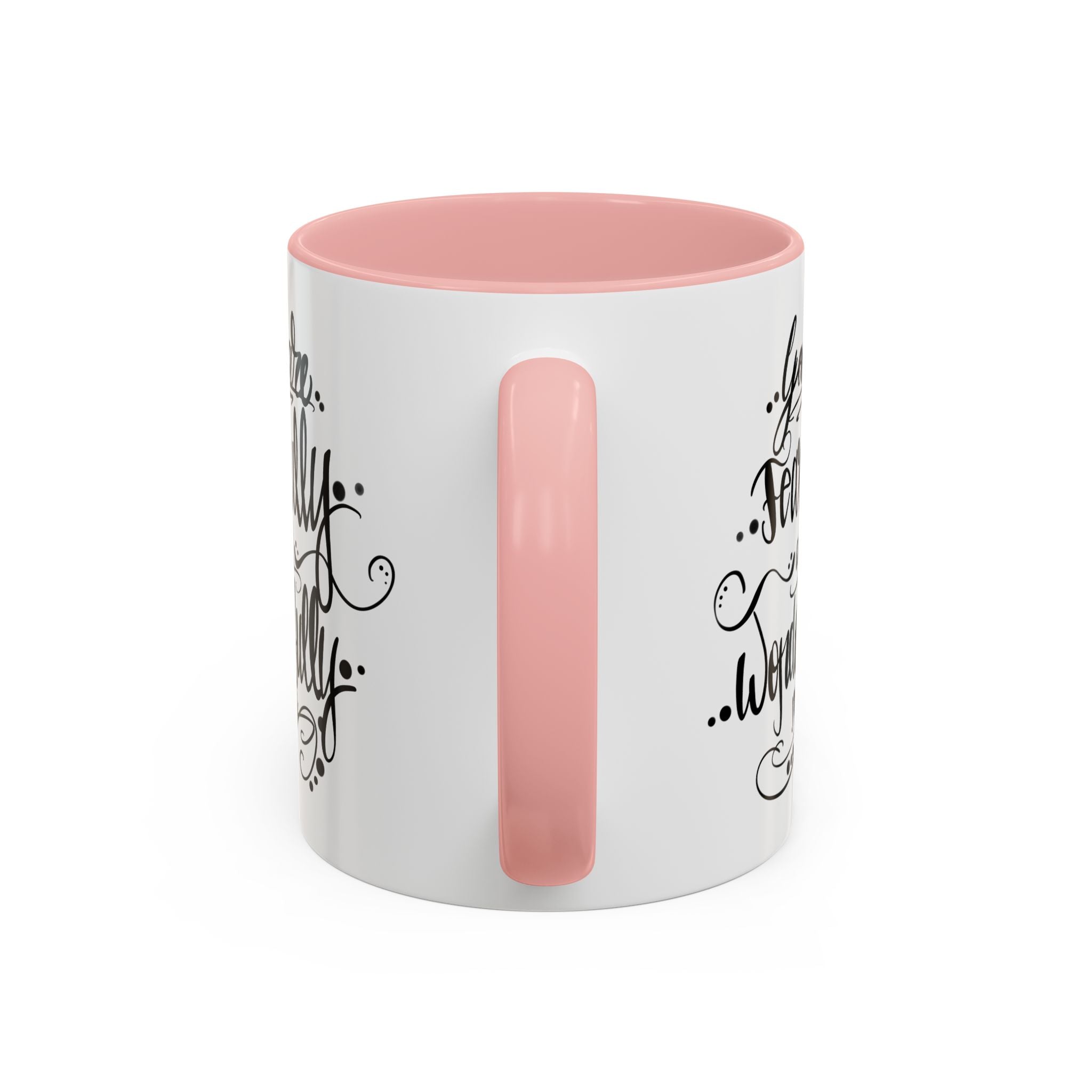Inspirational Coffee Mug — "You Are Fearfully and Wonderfully Made" Accent Mug