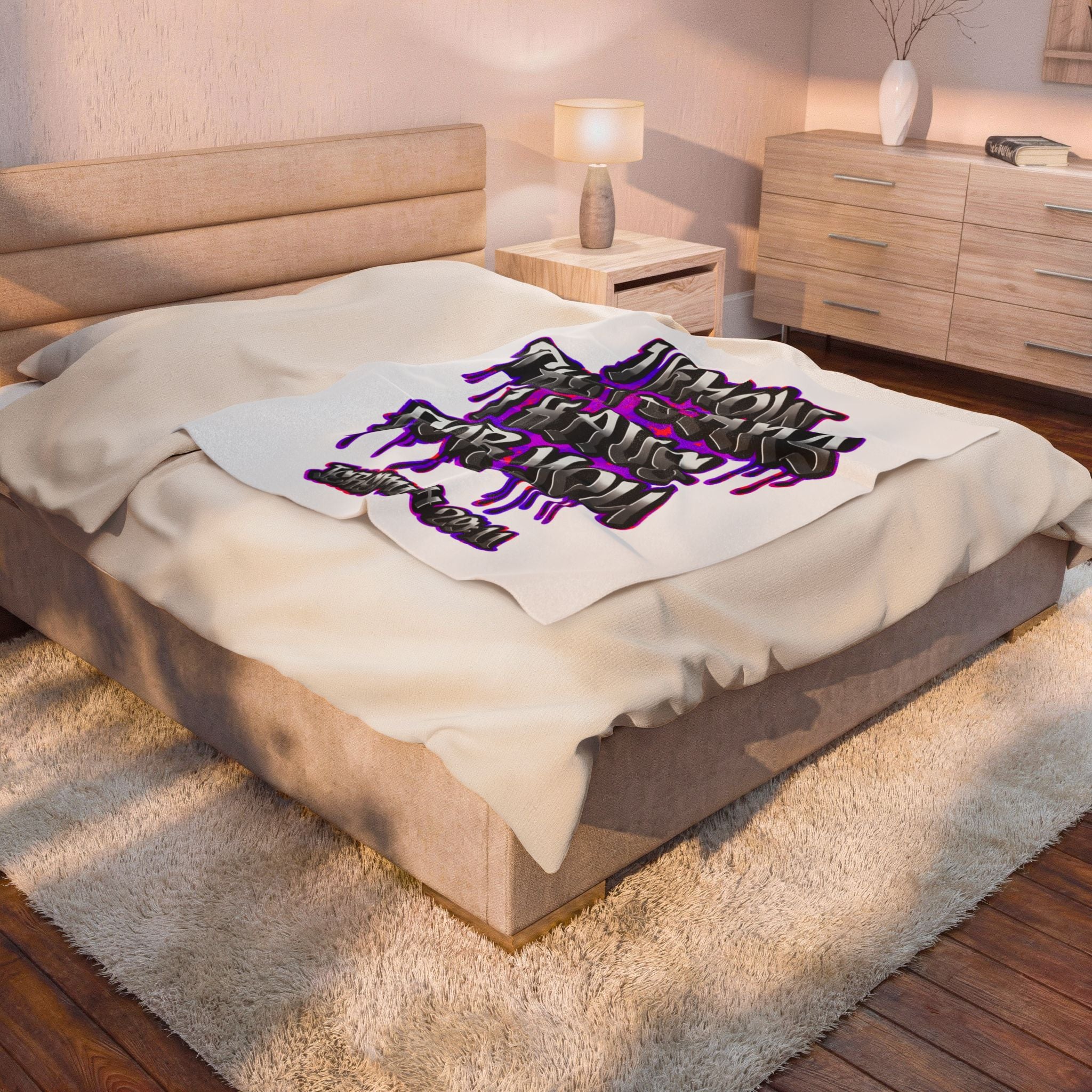 Plush Blanket — "I Know The Plans I Have For You" Jeremiah 29:11 Inspirational Throw