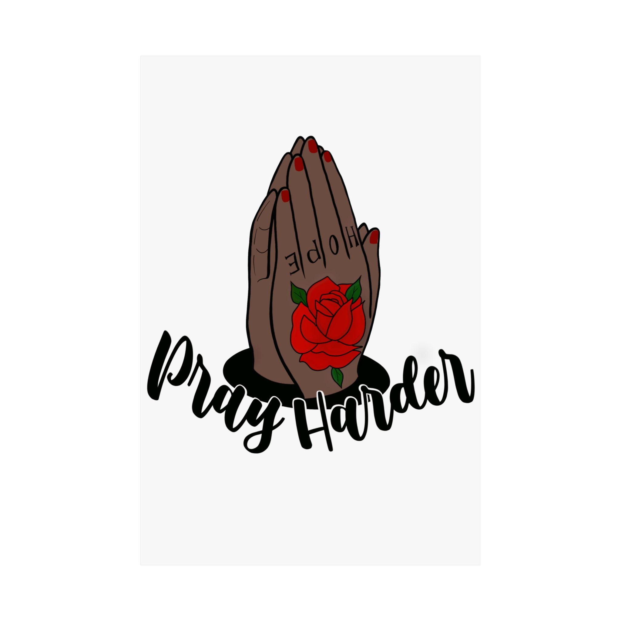 Prayer Hands Poster