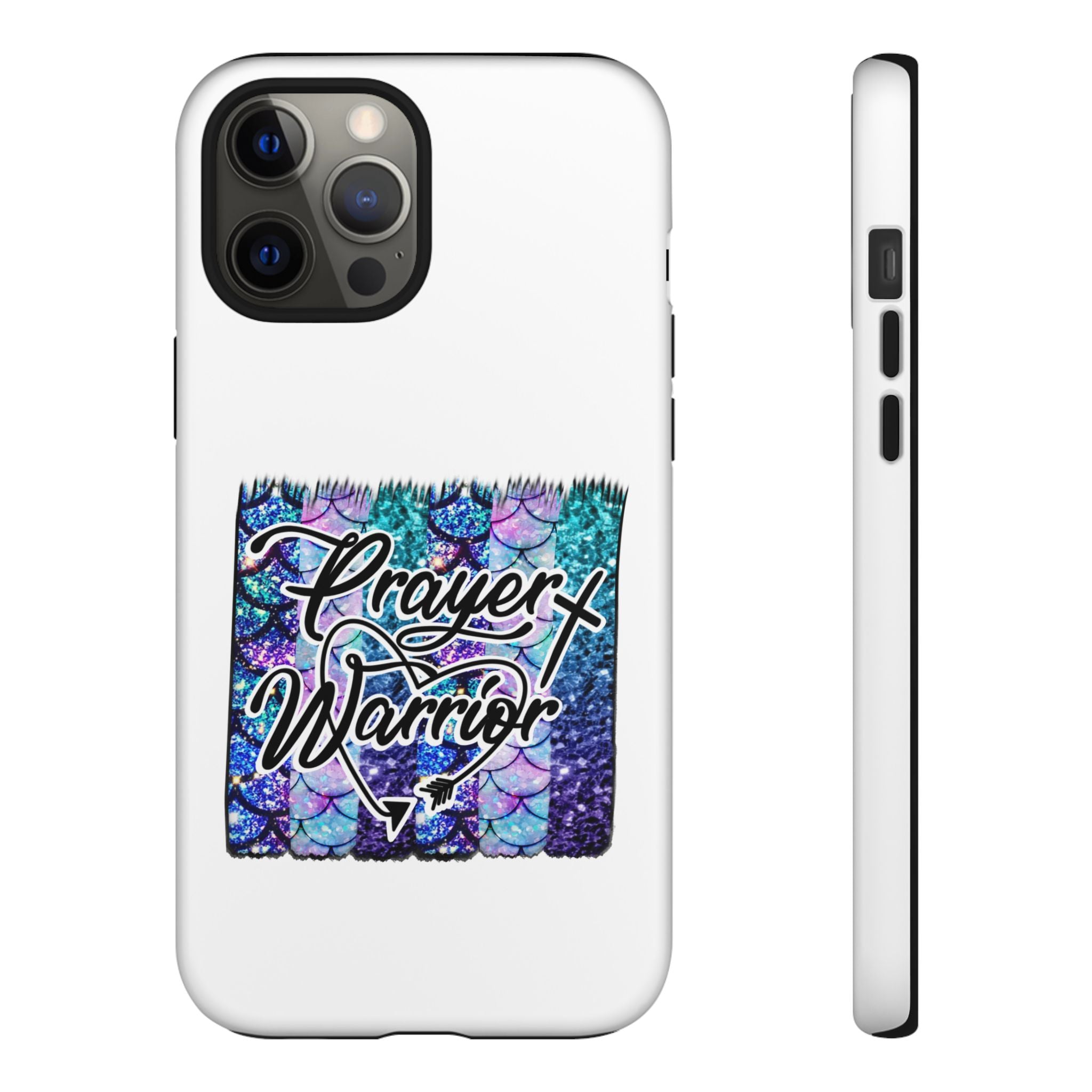 Prayer Warrior Phone Case — Faith-Inspired Tough Protective Cover