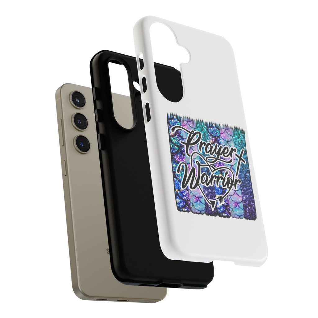 Prayer Warrior Phone Case — Faith-Inspired Tough Protective Cover