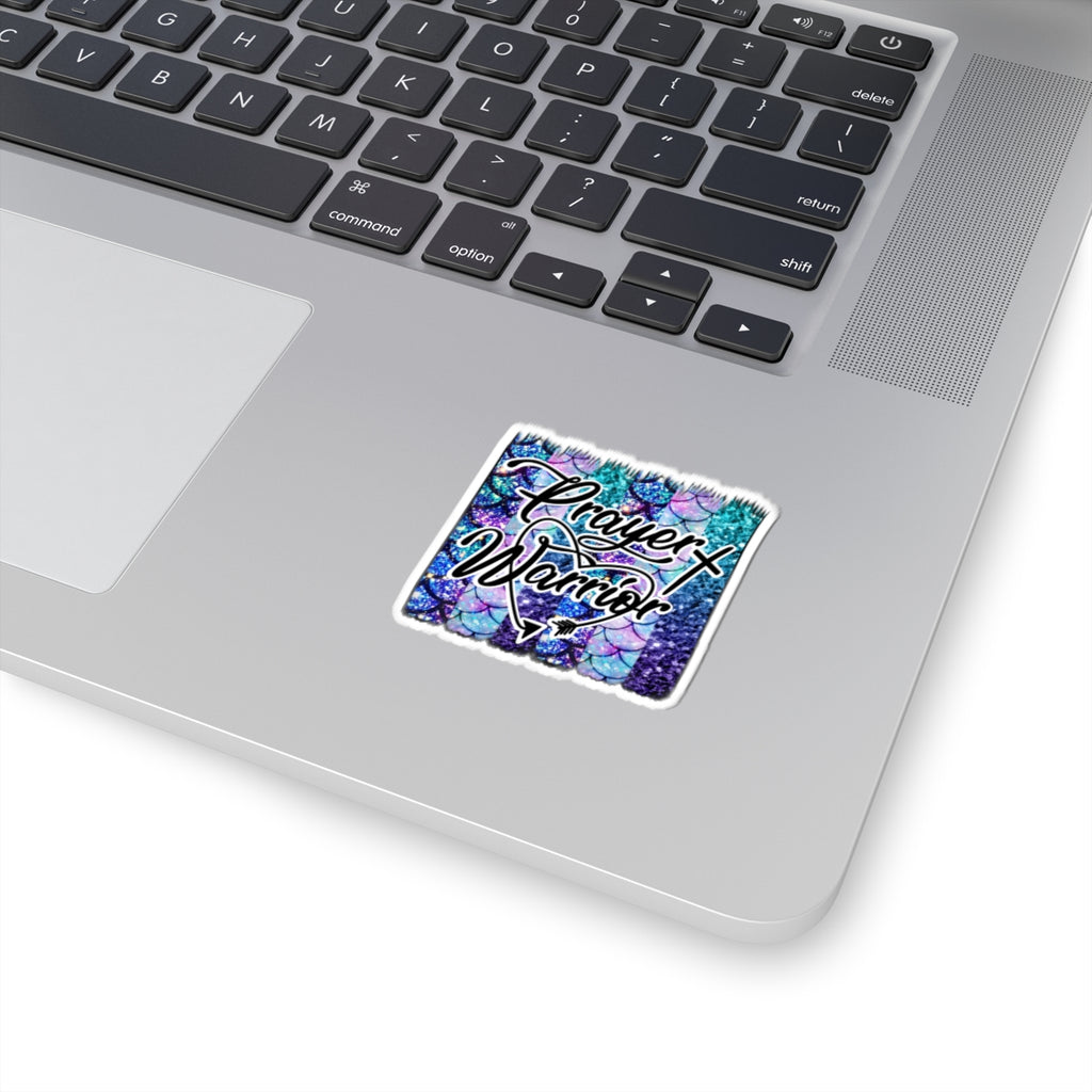 Prayer Warrior Sticker — Kiss-Cut Decal