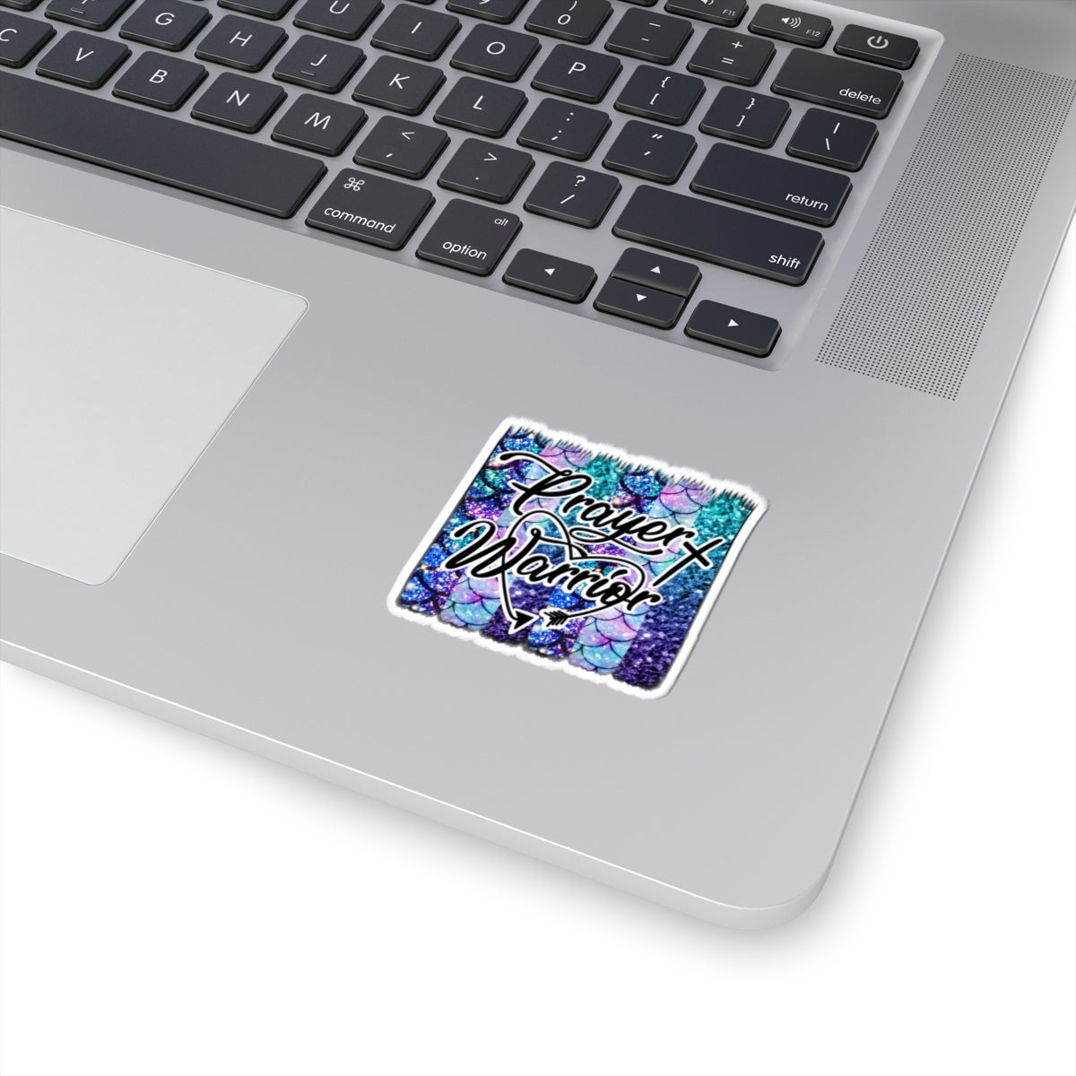 Prayer Warrior Sticker — Kiss-Cut Decal